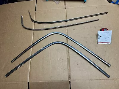 74-93 Dodge D-100 D-150 Truck - DRIP RAIL TRIM Cab Roof MOLDING COMPLETE Oem SET • $395