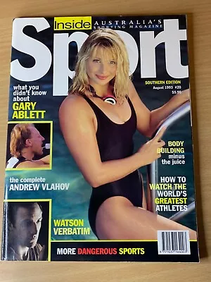 Inside Sport Magazine August 1993 #20 Johanna Griggs Gary Ablett Andrew Vlahov • $57.92