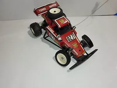 FAIR TYCO RC TURBO HOPPER 027 Dune Buggy NO Remote 1988 Sold FOR PARTS/AS IS • $55