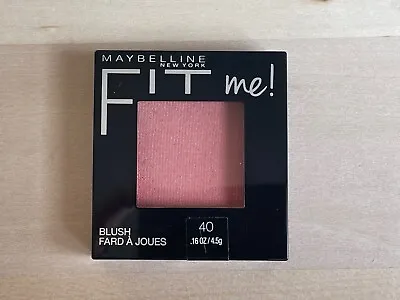 Maybelline Fit Me Blush Skin Tone-Enhancing Color Peach 40 • $6.99