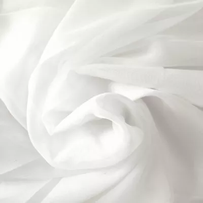 Indian Plain Solid White Color 100% Cotton Fabric Voile Craft Dressing Material • $23.99