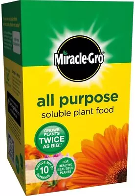 Miracle Grow All Purpose Soluble Plant Food Water Feed Fast Growing Minerals • £8.99