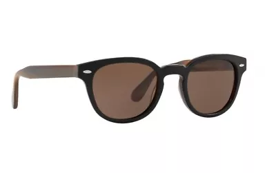 Oliver Peoples Sheldrake Leather Sunglasses OV5036SQ 160273 49 • $99.99