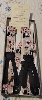 Trafalgar Suspenders Braces Limited Edition Midnight At The Ritz 950/1000 • $85