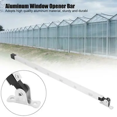 £8.99 • Buy Manual Aluminum Greenhouse Window Stay Kit Roof Vent Opener Bar