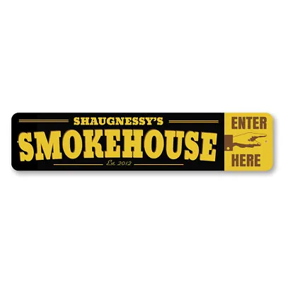 Custom Smokehouse Sign • $21.15