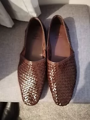 Hudson Cairo Woven Slip-on Mens Shoes Size UK 10 • £44.99