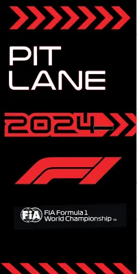 Racing F1 Memorabilia 2024 Pit Lane Wall Art • $49.78