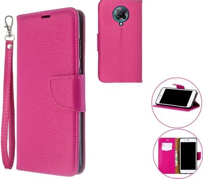 $7.50 • Buy Poco F2 Pro Wallet Case Lichi Grain Finish