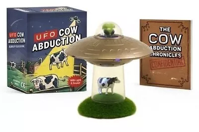 UFO Cow Abduction Beam Up Your Bovine (With Light And Sound!) 9780762493418 • £11.15