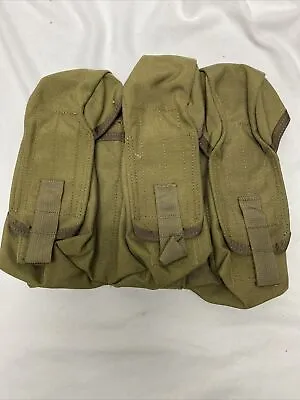 Eagle Industries 3x2 Triple 7.62 .223 Rifle  Pouch Khaki MLCS SFLCS • $59.99