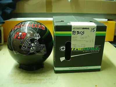 15# 5oz NIB 2013 Style VIZ-A-BALL NFL TAMPA BAY BUCCANEERS Bowling Ball 8I • $250