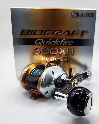 Shimano Biocraft Quickfire 300XH Type G Baitcast Reel Right Hand From Japan • $118