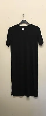 H&M Black Jersey Dress Size EUR M {R10} • £6