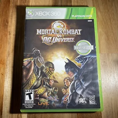 $14.99 • Buy Mortal Kombat Vs DC Universe ( Xbox 360 System ) COMPLETE GAME - TESTED