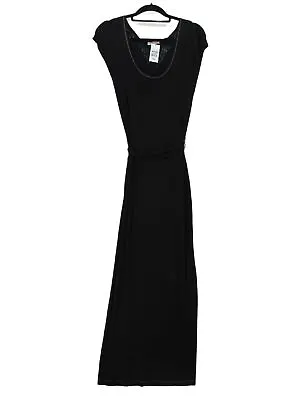 £12 • Buy Butterfly By Matthew Williamson Women's Maxi Dress UK 8 Black Viscose