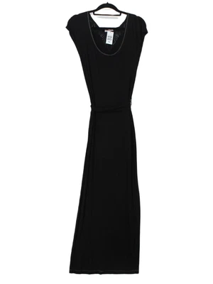 £12 • Buy Butterfly By Matthew Williamson Women's Maxi Dress UK 8 Black Viscose