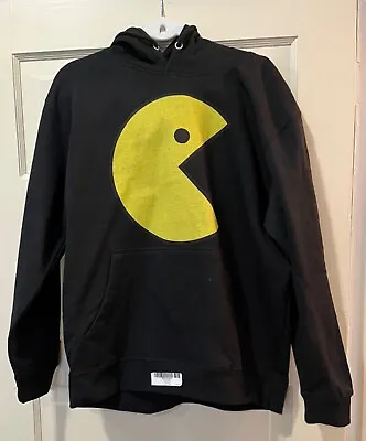 LANE SEVEN Pac Man Black Pullover Hoodie Size XL • $45