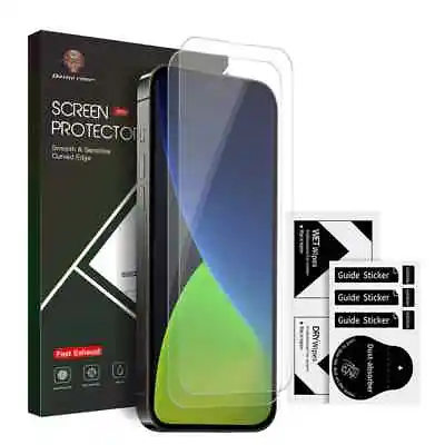 2x Tempered Glass Full Screen Protector For IPhone 14 13 Pro Max 12 11 XR XS 8 7 • $9.99