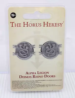 H7 Forge World Horus Heresy 40k ALPHA LEGION DEIMOS RHINO DOORS Figure Set • $59.36