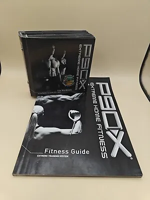 P90X Extreme Home Fitness Full DVD Set 12 Training Routines Plus 2 Bonus W/ Book • $22.32