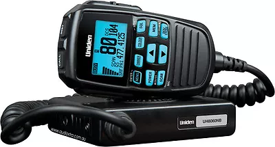 UNIDEN UH8060S 5w 80 CHANNEL LCD SPEAKER MICROPHONE UHF RADIO+CARS TRUCK 4WD'S • $318.88