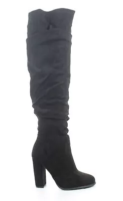 Liliana Womens Liya Black Fashion Boots Size 7.5 (7275319) • $14.99