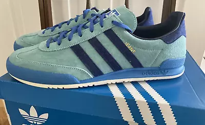 Adidas H01810 Jeans Originals Mens Trainers Sneakers Mint Blue Uk 11.5 Bnwot Gym • £59