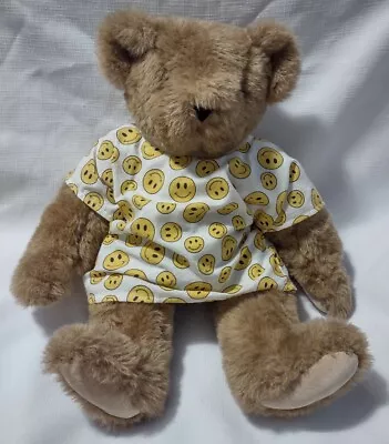 Vermont Teddy Bears  Get Well  Bear With Smiley Hospital Gown • $48