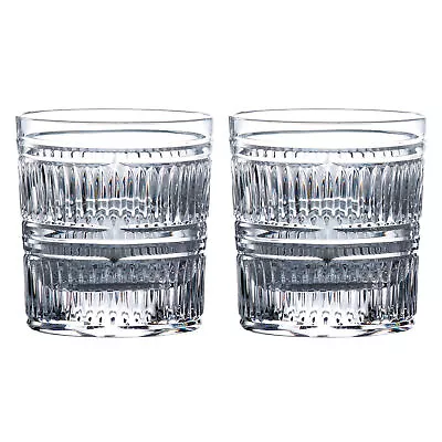 NEW Royal Doulton R&D Radial Tumbler Set Crystal 2pce • $172