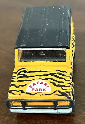 1987 Matchbox Orange Zebra Land Rover Safari Truck Thailand • $24.99