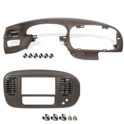 Dash Pad Bezel & Center Dash Radio Bezel Fit For 97-03 Ford F-150 Expedition  • $124.80