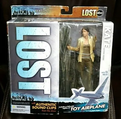 2006 McFarlane Toys Lost Kate Action Figure W/Toy Airplane MIB  • $29.99