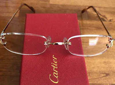 $870 • Buy Cartier Paris Made In France Frame Eyeglasses