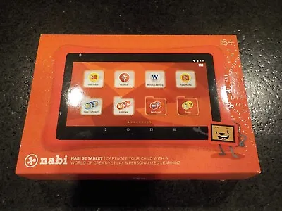 Nabi Android For Kids Tablet 7  NABI SE By Mattel W/Red Sleeve READ • $20
