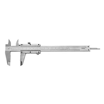 Hardened And Ground Stainless Steel 6 Inch Precision Vernier Caliper Thumb Lock • $18.77