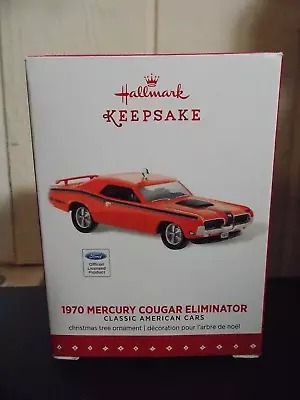 Vintage Hallmark 2015 Classic Am. Cars '70 Mercury Cougar Eliminator NOS Boxed • $24.99