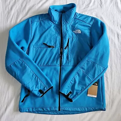 The North Face Denali Fleece Full Zip Jacket Acoustic Blue Men's Size Large • $84.59