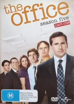 The Office Season 5 Part 1 (DVD 2008) Steve Carell John Krasinski Region 4 VGC • $10