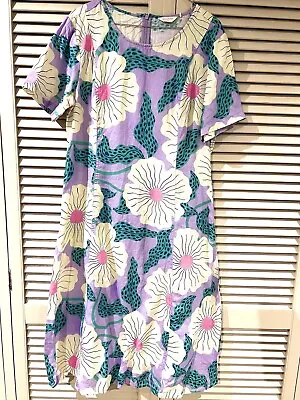 Beautiful GORMAN “Petal Power” Cotton Dress -  Size 12 • $135