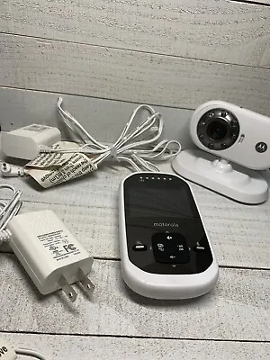 Motorola MBP25PU 2 Wireless MBP25BU Video Baby Monitor With 1 Camera W/charger • $53.95