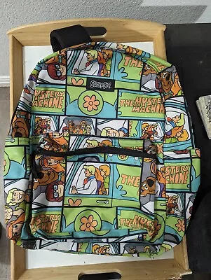 Scooby Doo Mystery Machine 17  Backpack WB Full Size School Bag NWOT New W/O Tag • $14