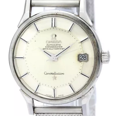 Vintage OMEGA Constellation Cal.564 Steel Mens Watch 168.005 BF559114 • $2014