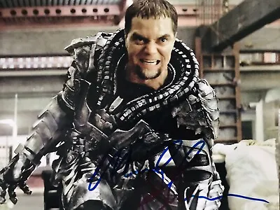 Michael Shannon Signed Superman Man Of Steel 8x10 Photo In Person. Proof. Rare • $55