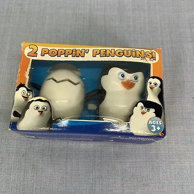 2 Poppin’ Penguin Toys - Penguins Of Madagascar - JUST The Toys In Box • $9.99