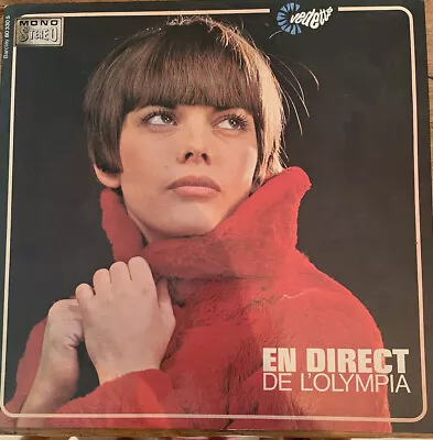 Mireille Mathieu - En Direct De L'Olympia (LP Album 12” Vinyl ) Play Tested • $21.46