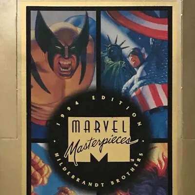 1994 Marvel Masterpieces Gold Foil Signature Series Singles You Pick Complete • $2.49