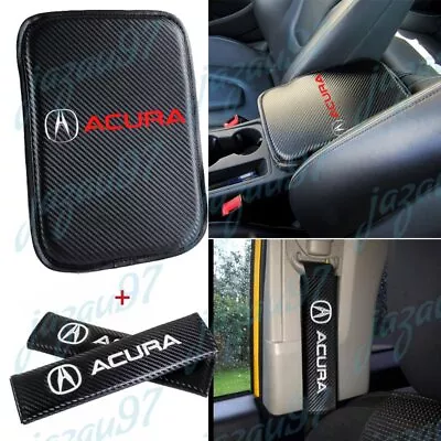 Car Center Console Armrest Cushion Mat Pad Cover Combo Set For Acura Integra TL • $20.99