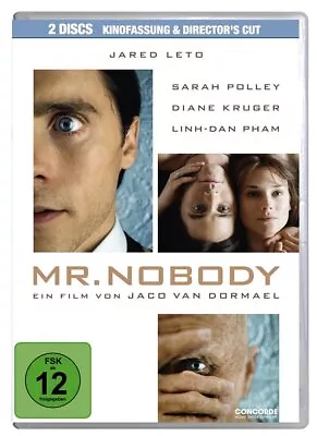 Mr. Nobody (Director's Cut + Kinofassung 2 Discs) (DVD) Jared Leto (UK IMPORT) • $17.17