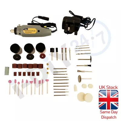 160pc Electric Rotary Mini Drill & Bit Set Jewellery Making Craft Hobby Tool Kit • £19.99